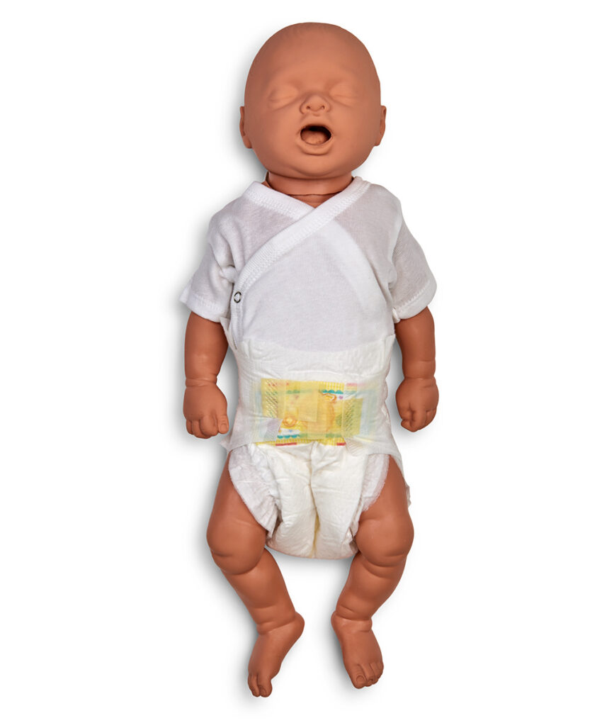 Alternative view of Simulaids® CPR Cathy Newborn Basic with Carry Bag