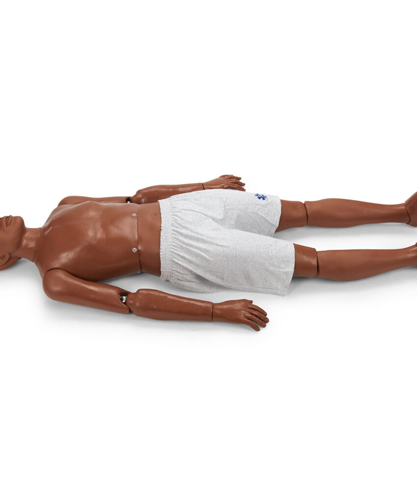 Simulaids® Rescue Randy Manikin, 48 Kg (105 lb.) - African-American (pele escura)
