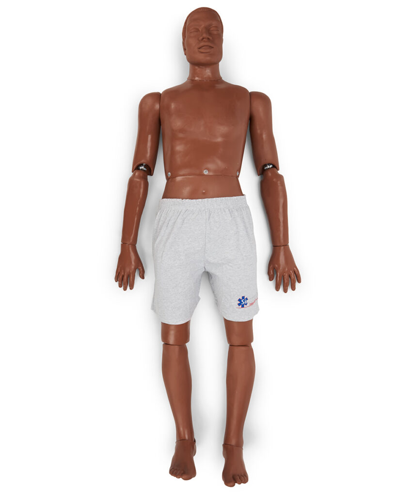 Alternative view of Simulaids® Rescue Randy Manikin, 48 Kg (105 lb.) - African-American (pele escura)