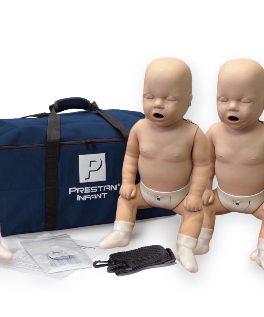 Prestan Infant 4 Pack With CPR Monitor Medium Skin