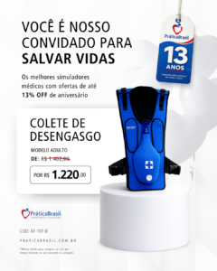 ActFast Anti Choking Trainer - Adulto/Azul