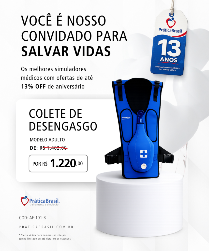 ActFast Anti Choking Trainer - Adulto/Azul