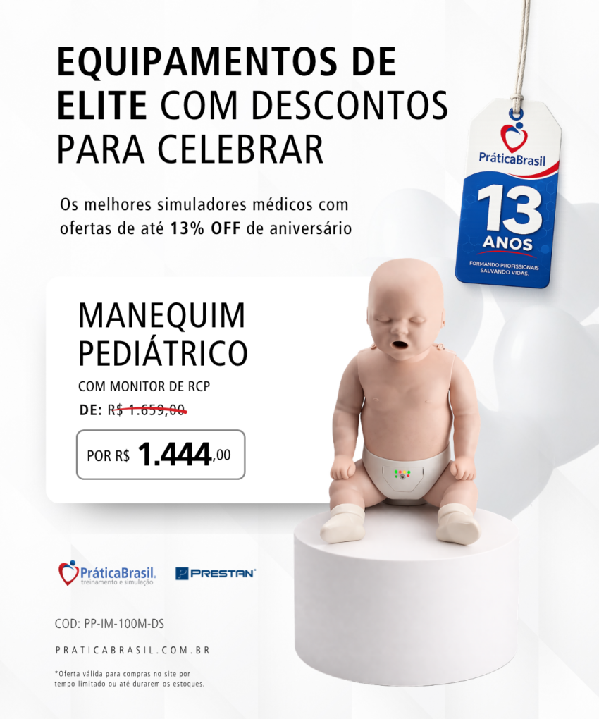 Prestan Infant Manikin Dark Skin with CPR Monitor