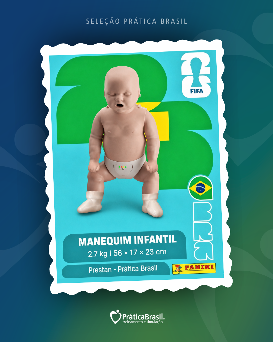 Professional Prestan® Infant Manikin (Medium Skin)