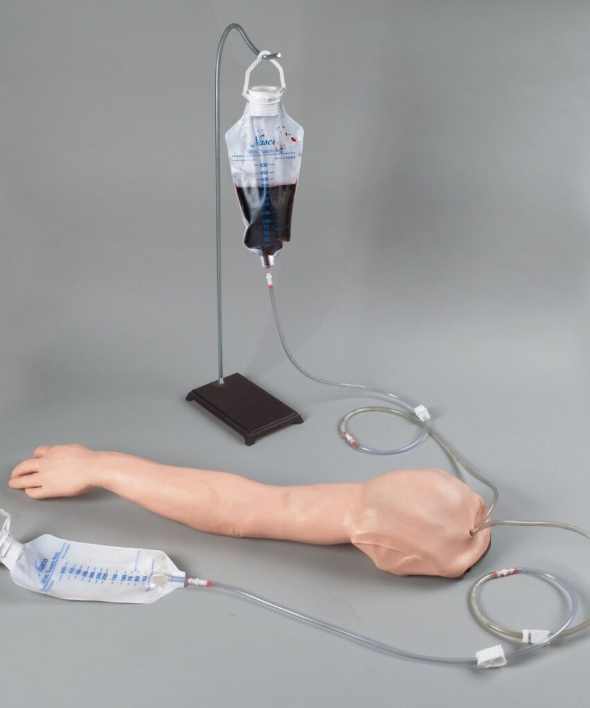 Alternative view of Braço de injeção e IV multivenoso avançado