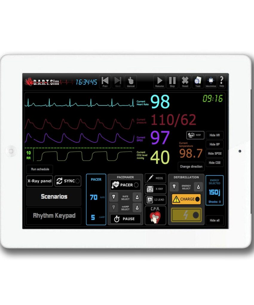 D.A.R.T. Sim iPad with DART Sim Software Pre-Installed, 32 GB / 50-790