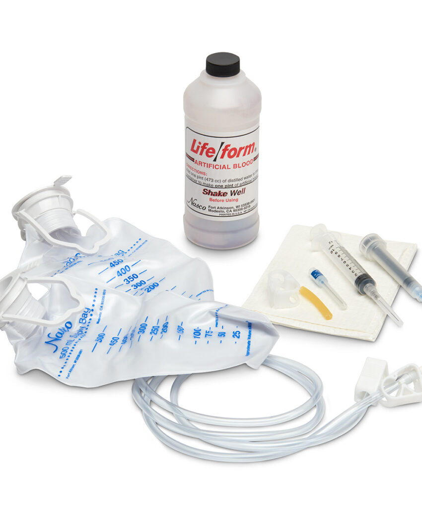 Alternative view of Life/form Hemodialysis Arm