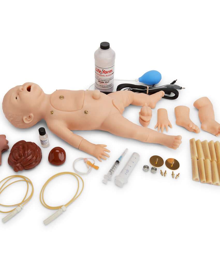 Life/form C.H.A.R.L.I.E. Neonatal Resuscitation Simulator Without Interactive ECG Simulat