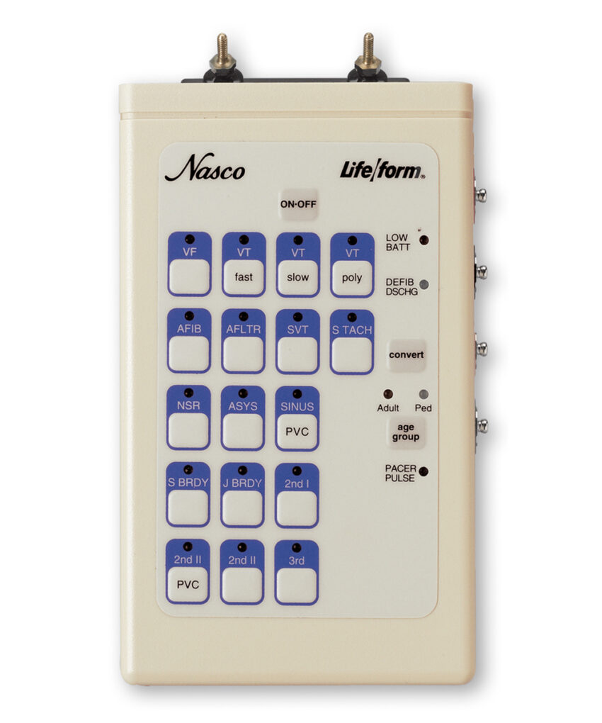Life/form Interactive ECG Simulator with Posts / 30-103