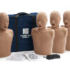 Manequim Infantil PRESTAN Professional pele escura kit com 4 para treinamento de RCP pediátrica
