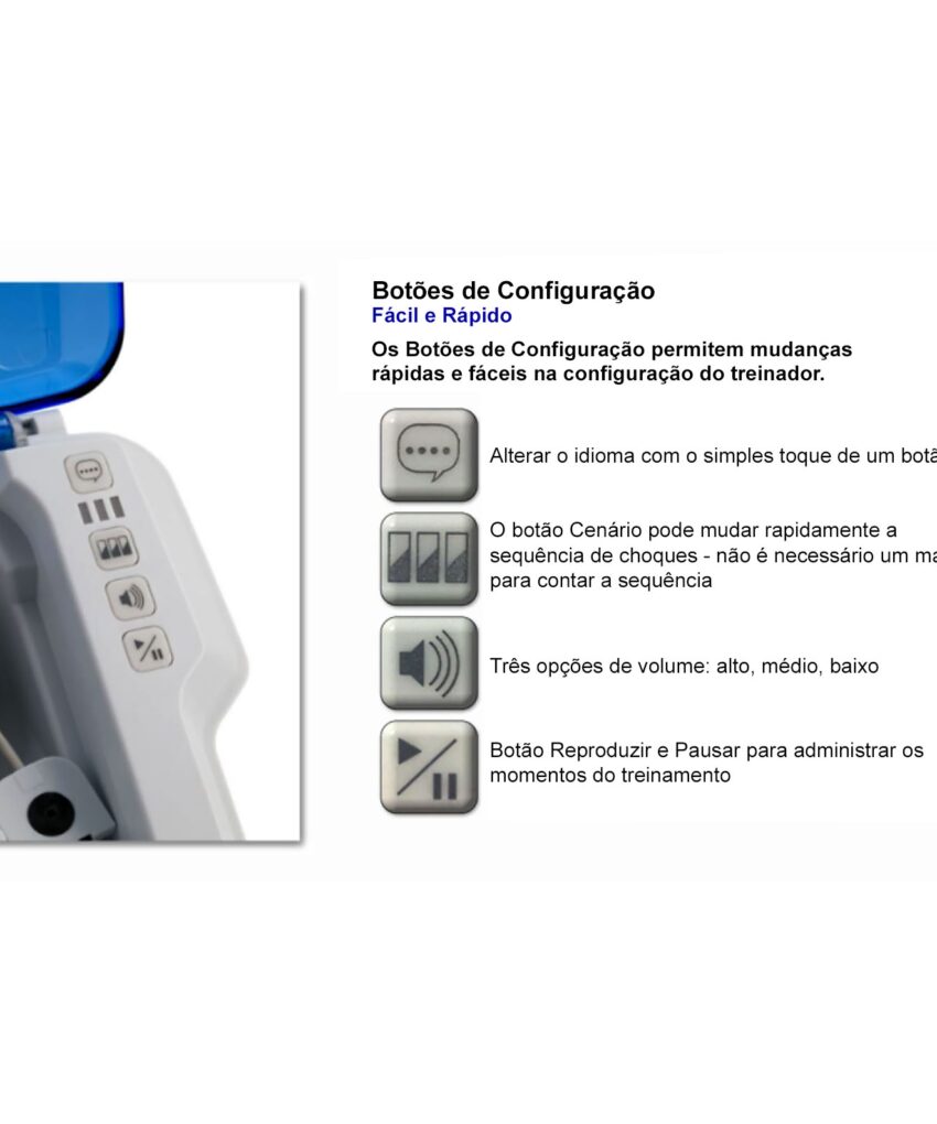 Alternative view of Prestan Professional AED Trainer PLUS Kit - Portuguese