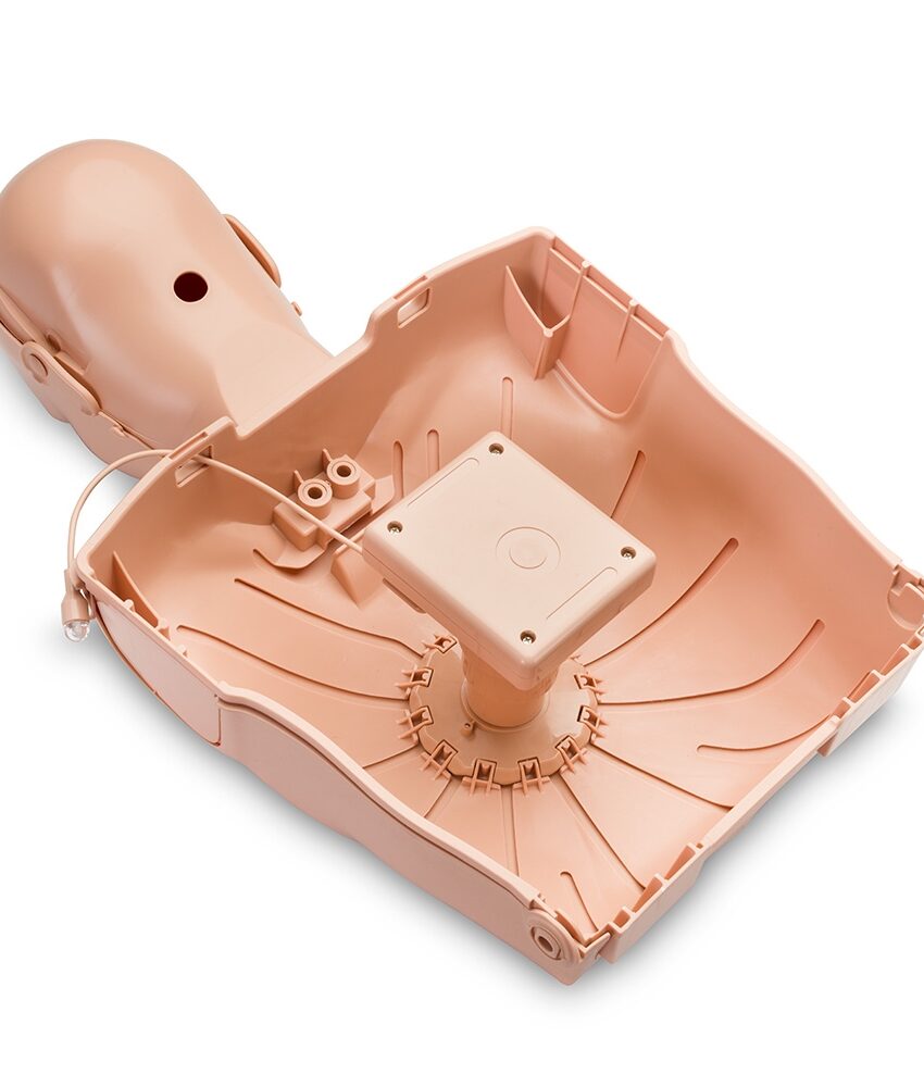 Alternative view of PRESTAN Ultralite Manikin with CPR Feedback, Single (Dark Skin)