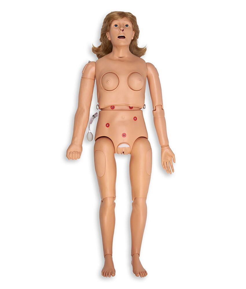 Alternative view of Gaumard® Clinical Chloe™ Advanced Nursing Care Patient Simulator - Medium Skin