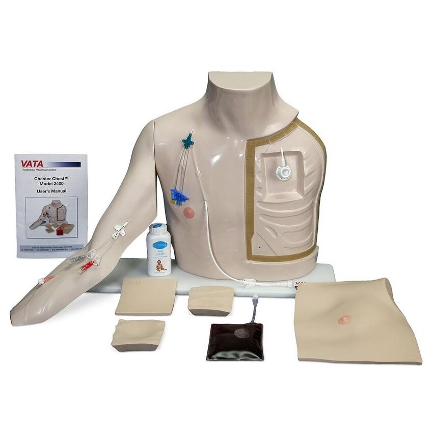 Chester Chest com Braço Avançado (pele clara)