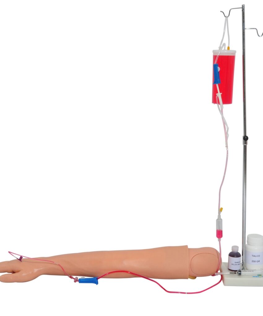 SIMULADOR DE INJECAO INTRAVENOSA MUSCULAR