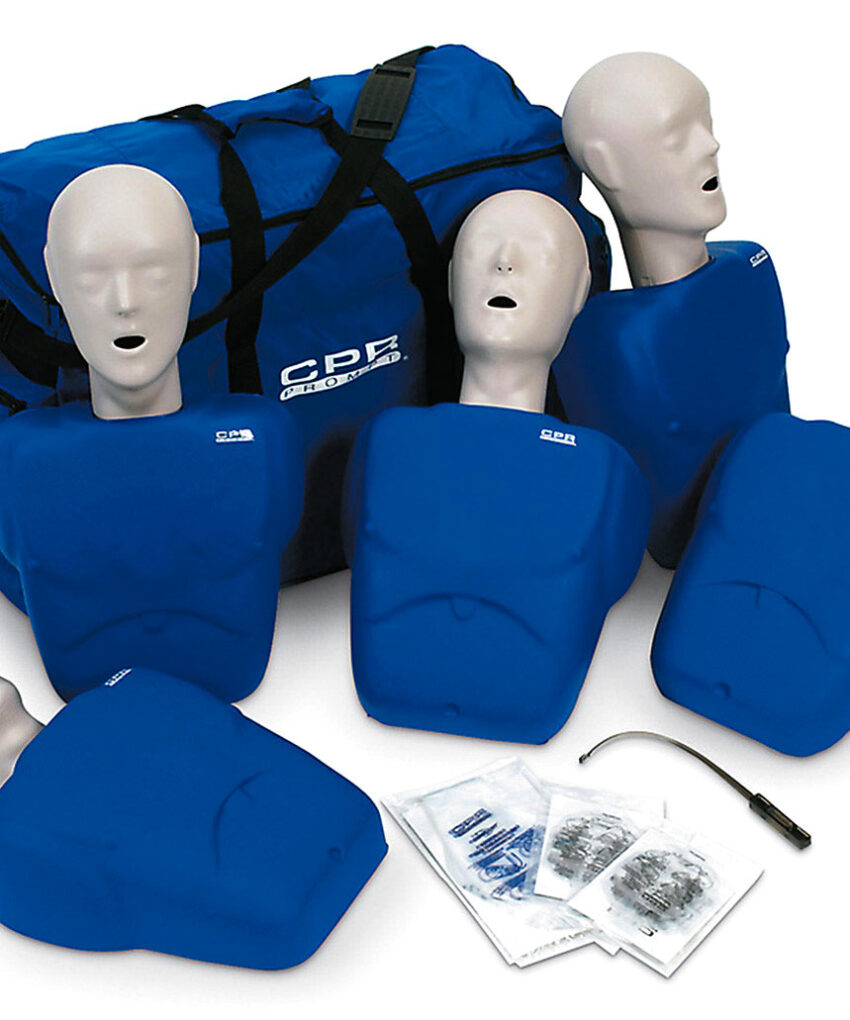 CPR Prompt®Training and Practice Manikin - TPAK 100 Adult/Child 5-Pack