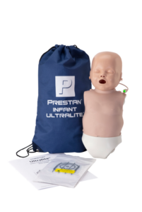 Manequim PRESTAN Ultralite Infantil com feedback de RCP para treinamento BLS