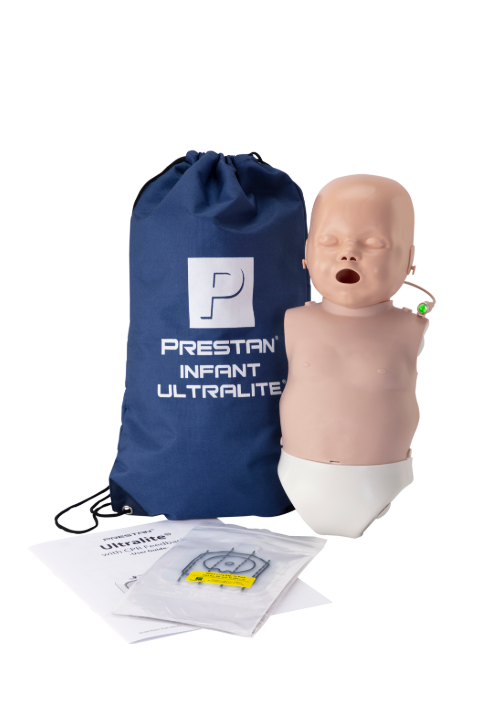 Manequim PRESTAN Ultralite Infantil com feedback de RCP para treinamento BLS