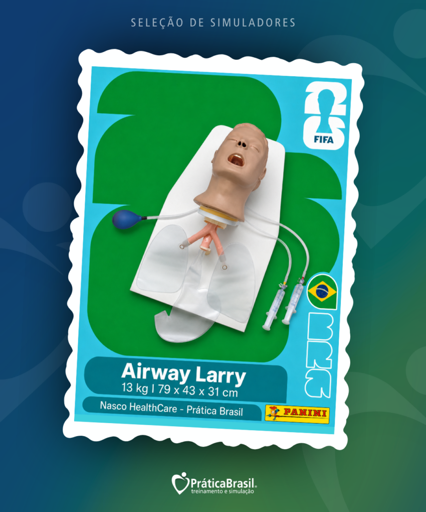 Life/Form Airway Larry Trainer With Stand