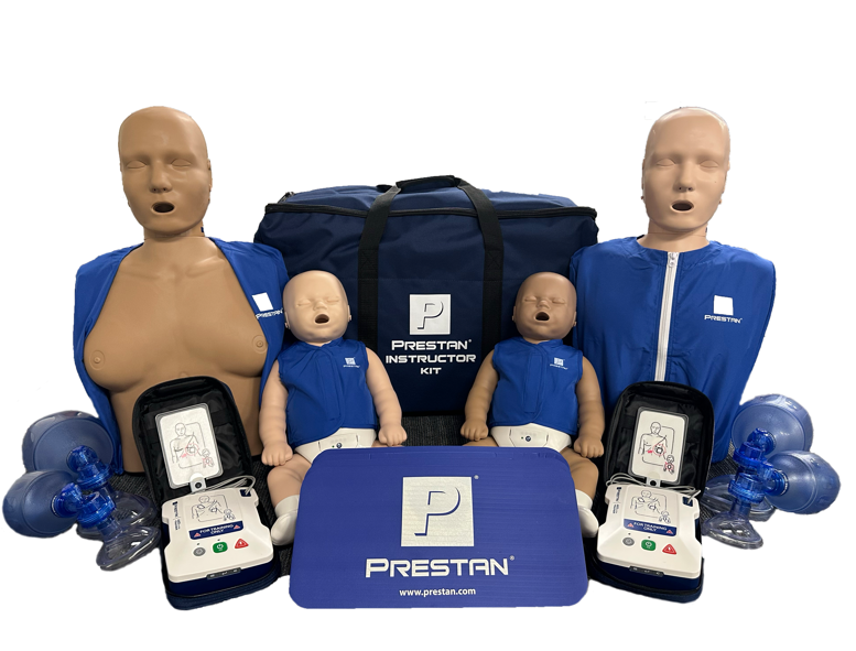 Kit Instrutor PRESTAN PP-INSTRKIT-1-MSDS com manequins RCP e DEA UltraTrainer