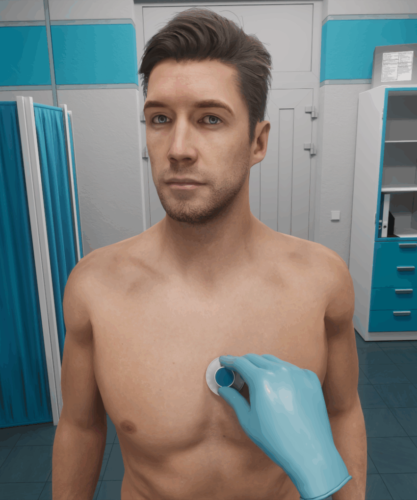 Alternative view of XR Clinic Mobile – Virtual Reality Medical Training Solution