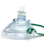 Adult/Child CPR Mask w/One-Way Valve in Clear Plastic Bag