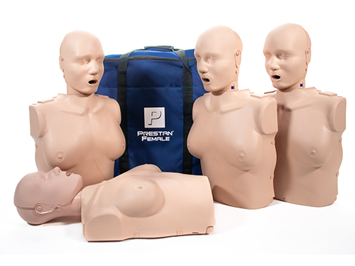 Manequim Prestan Professional Female PP-AFM-400M-MS para treinamento de RCP